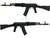 RIFLE DE AIRSOFT AKR 74M FULL METAL COM RECOIL KWA - loja online