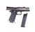 PISTOLA DE AIRSOFT HI CAPA 4.3 SILVER ALLOSAURUS GREEN GÁS - WE - comprar online