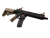 Imagem do RIFLE DE AIRSOFT MK18 MOD1 9'' DUAL TONE EC-603 FULL METAL - E&C
