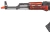 RIFLE DE AIRSOFT AKM FULL STEEL E MADEIRA REAL - E&L - GM TÁTICO | Airsoft, Tiro Esportivo, Fardamento e mais.