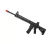 RIFLE DE AIRSOFT KM4 KR14 FULL METAL KWA