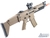 RIFLE DE AIRSOFT SCAR-L TAN ZEUS MOSFET - FN Herstal/6mmproshop - loja online