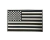 PATCH BANDEIRA EUA PRETO/LISTRAS BRANCAS EMBORRACHADO