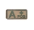 PATCH SANGUÍNEO A+ POS TAN E VERDE EMBORRACHADO