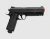 PISTOLA DE PAINTBALL 1911 CO2 .50 POLEGADAS - ROSSI na internet