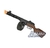 RIFLE DE AIRSOFT PPSh-41 BLOW BLACK EBB - Snow Wolf