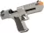 PISTOLA DE AIRSOFT DESERT EAGLE L6 .50AE PRATA CYBERGUN - loja online