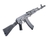 RIFLE DE AIRSOFT AK74MN BLACK FULL STEEL - E&L na internet