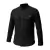CAMISA SOCIAL PRETA MANGA LONGA ENDURANCE SUMMER INVICTUS