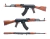 RIFLE DE AIRSOFT AKM FULL STEEL E MADEIRA REAL - E&L na internet