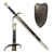ESPADA LONGCLAW RÉPLICA OFICIAL DE JON SNOW (GAME OF THRONES) DBJ-1 - comprar online