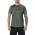 CAMISETA MASCULINA DRY FIT VERDE ACTION ARMY INVICTUS