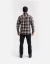 CAMISA XADREZ MASCULINA LUMBERJACK RELIEF CAQUI - INVICTUS na internet