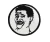 PATCH MEME YAO MING FACE BORDADO