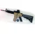 RIFLE DE AIRSOFT KM4A1 DARK EARTH MODIFICADA KWA na internet