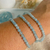 Pulseira de Água Marinha Azul 4MM - Serenidade e Intuição - loja online