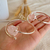 Bracelete de Quartzo Rosa Amor e Autoestima - Prateado na internet