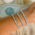 Pulseira de Água Marinha Azul 4MM - Serenidade e Intuição
