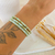 Pulseira de Crisoprásio Lapidada - Agir com o Coração - comprar online