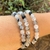 Pulseira Lapidada de Quartzo com Turmalina 6mm - Turmalinado - Cristais Topázius