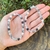 Pulseira Lapidada de Quartzo com Turmalina 6mm - Turmalinado - comprar online