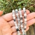 Pulseira Lapidada de Quartzo com Turmalina 6mm - Turmalinado - loja online