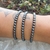 Pulseira de Hematita Lapidada 4mm