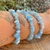 Pulseira de Água Marinha Azul - Serenidade e Intuição - loja online
