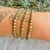 Pulseira de Unakita Lapidada 4mm - Espiritualidade
