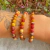 Pulseira de Jaspe Mokaíta Lapidada 6mm - Ancestralidade