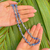Colar de Quartzo Azul 45cm - Sabedoria e Paz - comprar online