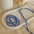 Choker de Quartzo Azul lapidada 4mm - Sabedoria e Paz - comprar online