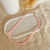 Choker de Quartzo Rosa lapidada 4mm - Amor