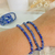 Pulseira de Sodalita Lapidada 4mm - Sabedoria - loja online