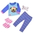 Pijama bulldog con accesorios