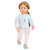 Set sweater batik con calzas y colgante de osito fucsia - comprar online