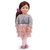 Muñeca Ayla con pollera de volados
