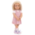 Muñeca Naty con vestido enterito corto - 46 cms.