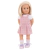 Muñeca Naty con vestido enterito corto - 46 cms. - comprar online