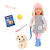 Muñeca Meagan con su Perrito Golden Retriever en internet