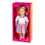 Muñeca Coralyn - con pollera multicolor - comprar online