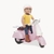 Motoneta Scooter Rosa y Marfil - Incluye Casco - comprar online