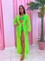 Saída longa - verde neon