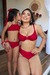 Biquini Infantil Ariel - Vermelho Cereja - Biquínis Yumia