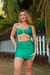 Biquíni Solare ♡ Calcinha Hot Pants Argola - Verde Escuro - Biquínis Yumia