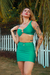 Saia Curta Nailha - Verde Escuro - comprar online