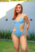 Maiô ♡ Antonela - Azul Bebê - comprar online