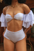 Biquíni Tifanny ♡ Shortinho - Branco - comprar online