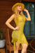 Vestido Eletric - Dourado - comprar online