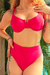 Biquíni Vitória ♡ Calcinha Hot Pants - Pink na internet